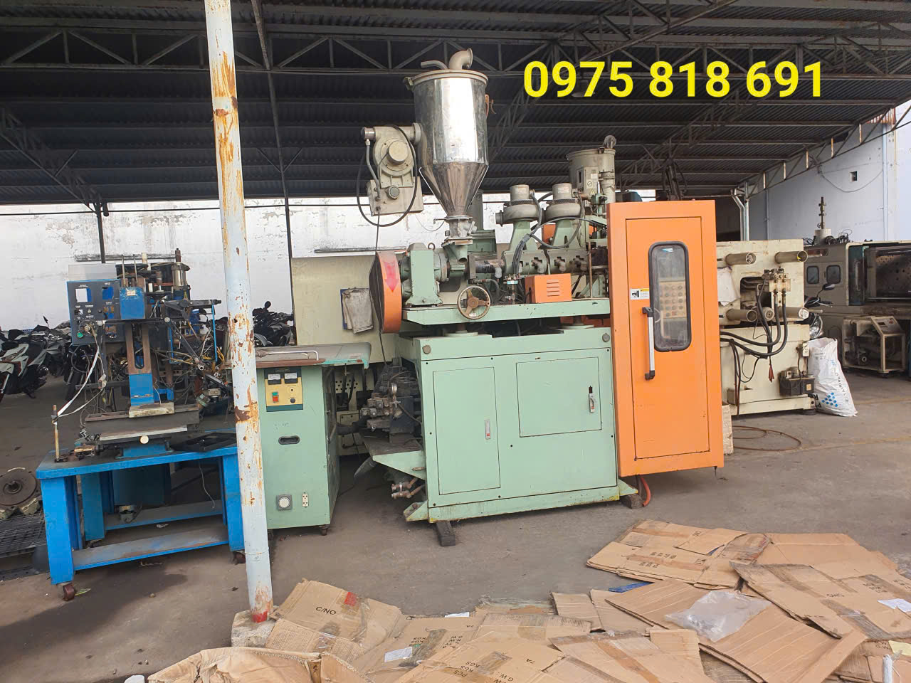 mua máy ép nhựa cũ 