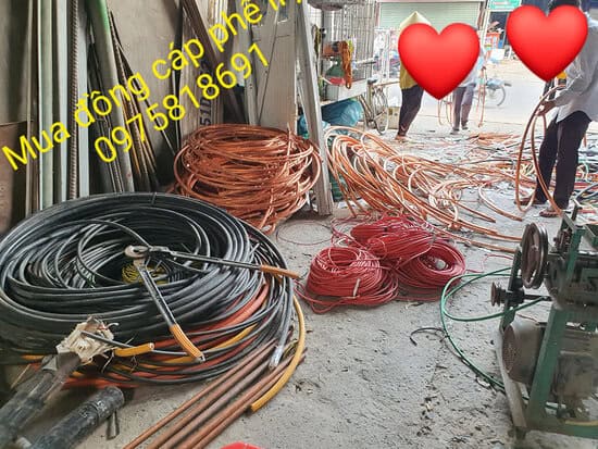 thu mua dây đồng cáp thu mua dây đồng cáp phế liệu