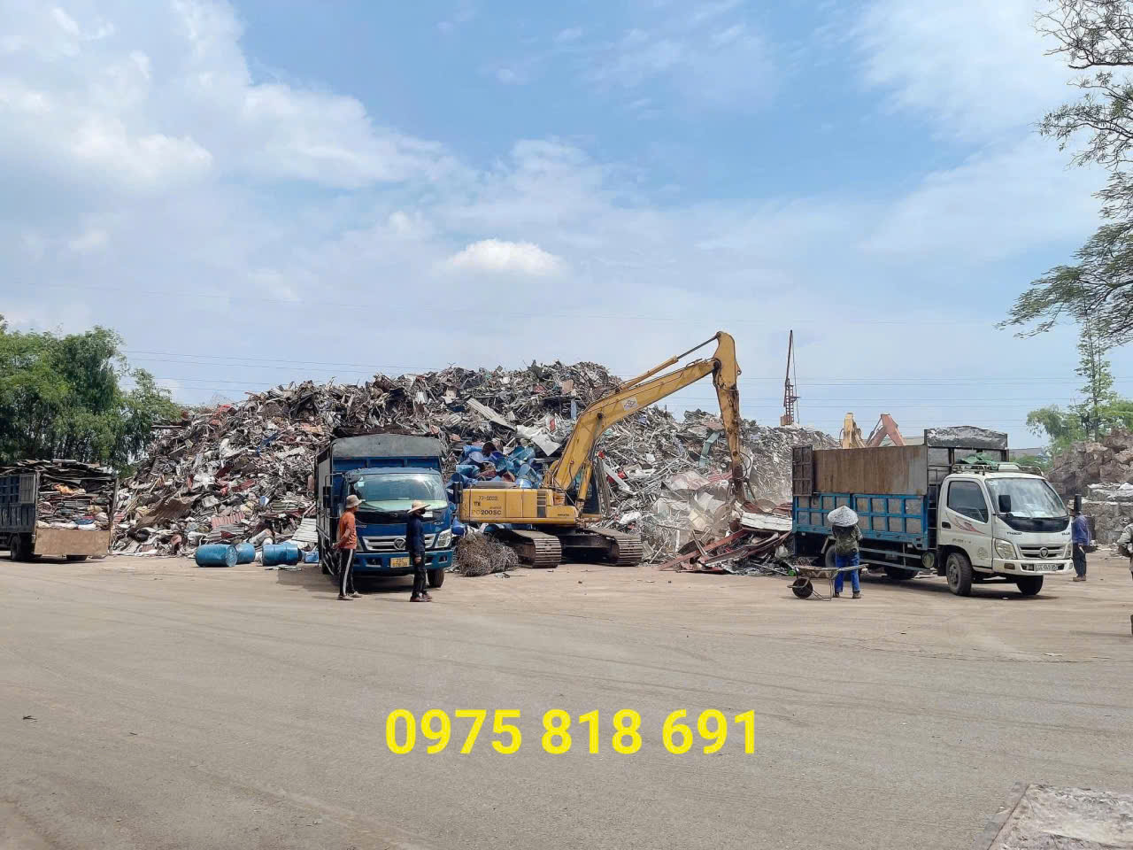 thu mua sắt phế liệu giá cao 