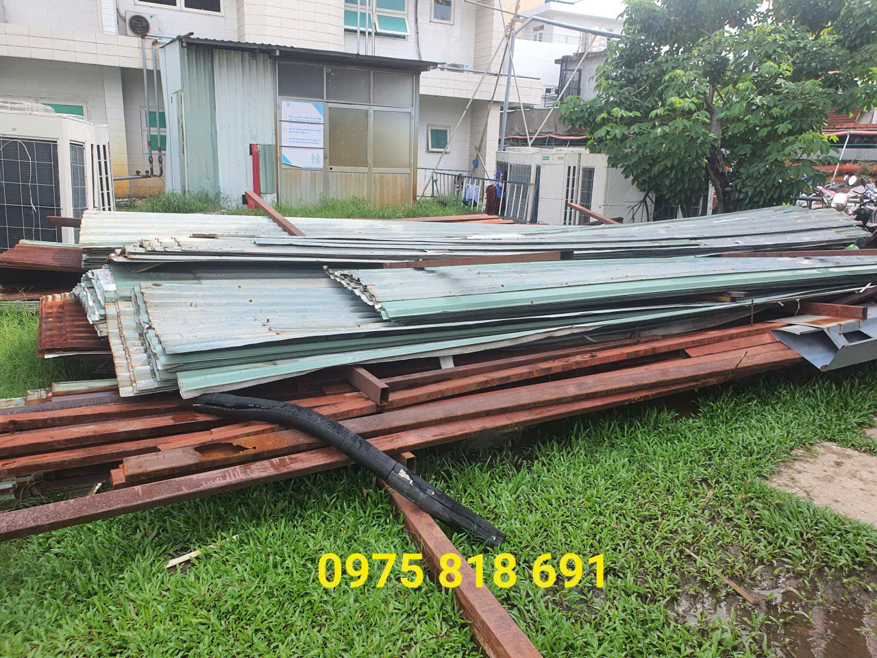 thu mua phế liệu sắt thép kcn long hậu 